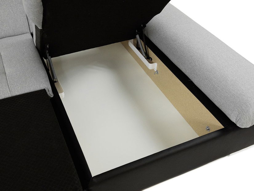 Rohová sedací souprava Jude (tmavě zelená)