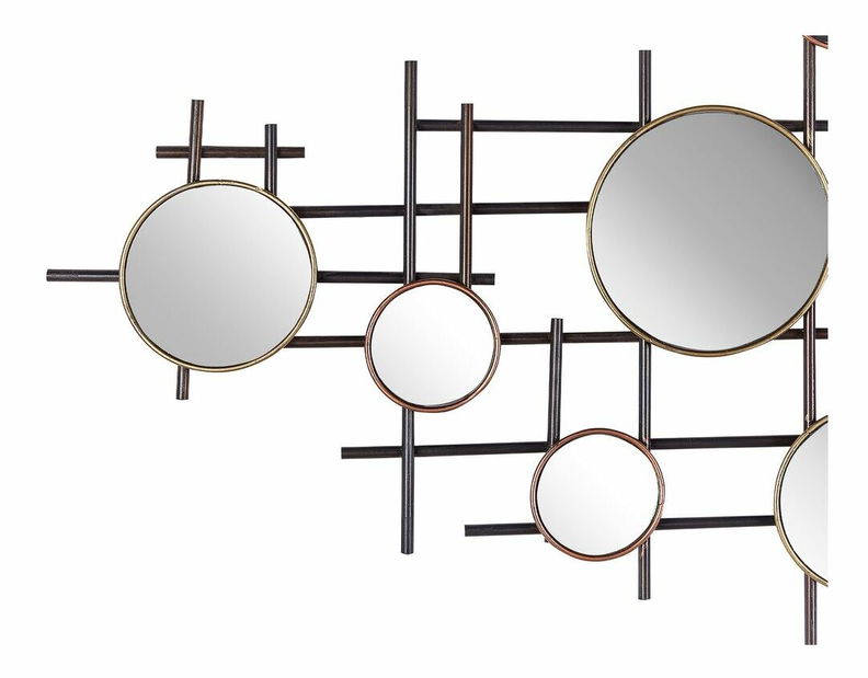 Nástěnné zrcadlo Iboza (černá)