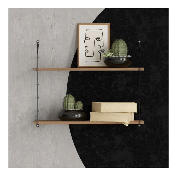 Polička Aaron 2 (ořech)