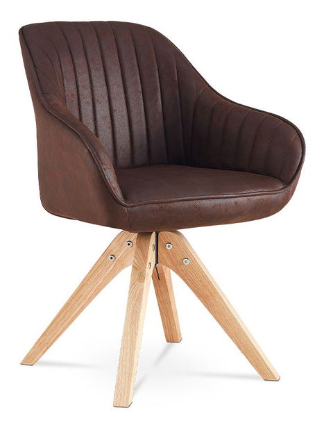 Jídelní židle Horvik-772-BR3 (hnědá)