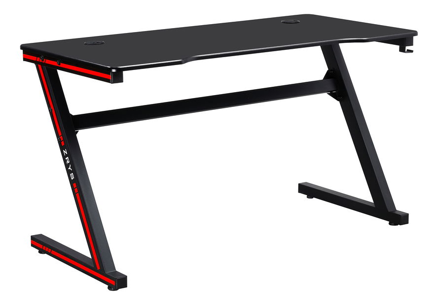 PC stůl Marcelene (černá)