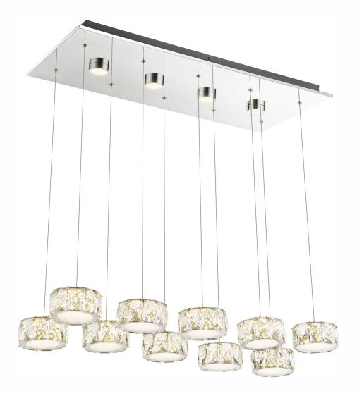 Závěsné svítidlo LED Amur 49350-92H (chrom)