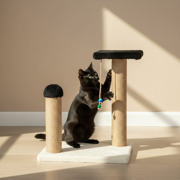 Škrabadlo pro kočky Elsie (korálová)