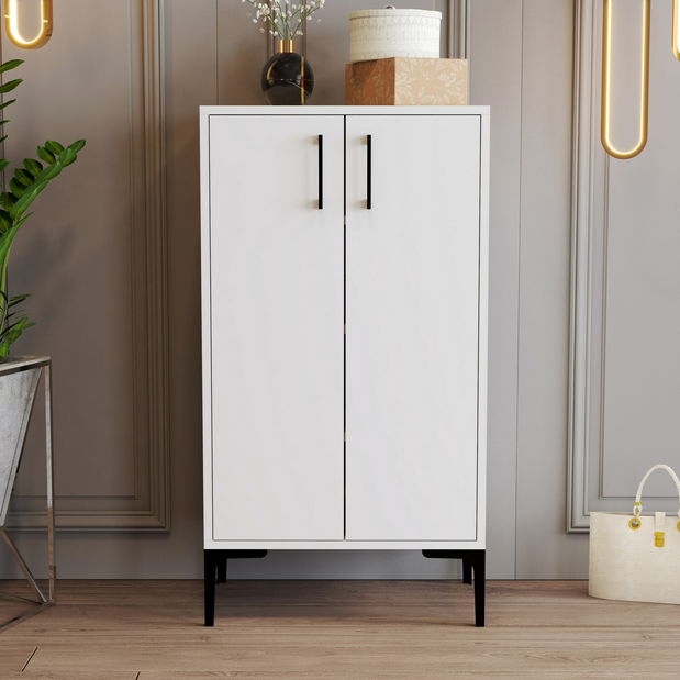 Skříňka na boty Praga 1 (Bílá)