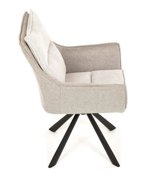 Jídelní židle Defiende (krémová)