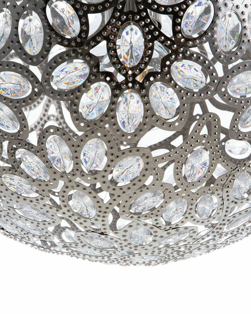 Závěsná lampa Volos (stříbrná)