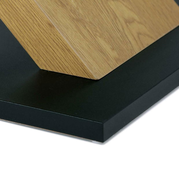 Jídelní stůl Acompanarla (dub) (pro 6 osob)