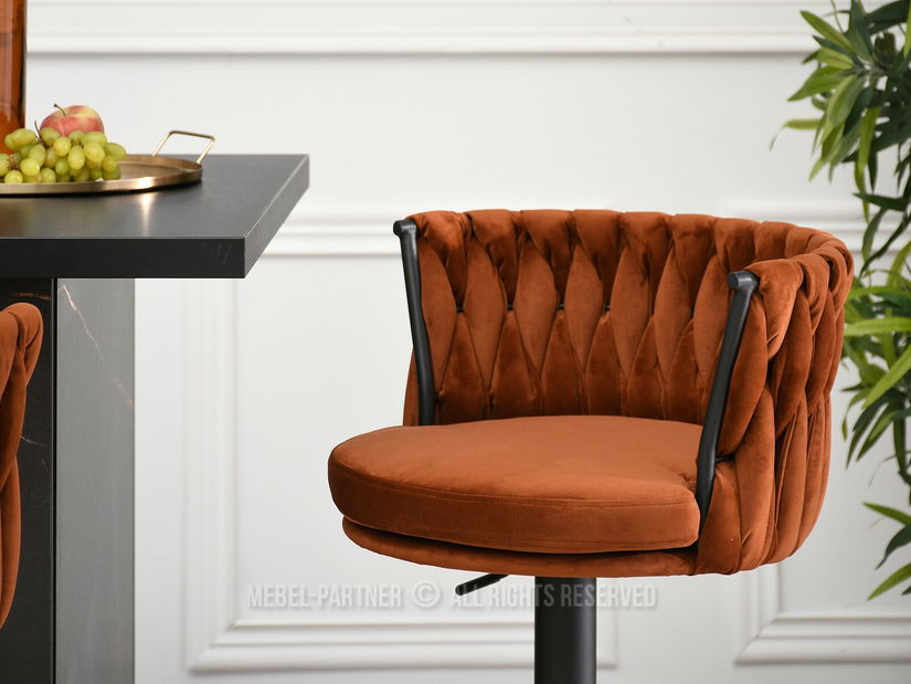 Židle Adel (měděná + černá)