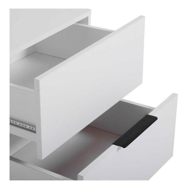 Noční stolek Kiran 1 (bílá)