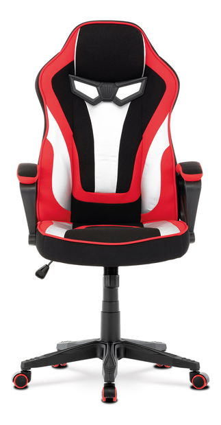 Kancelářské/herní křeslo Ynais-Y340-RED (červená + černá + stříbrná)