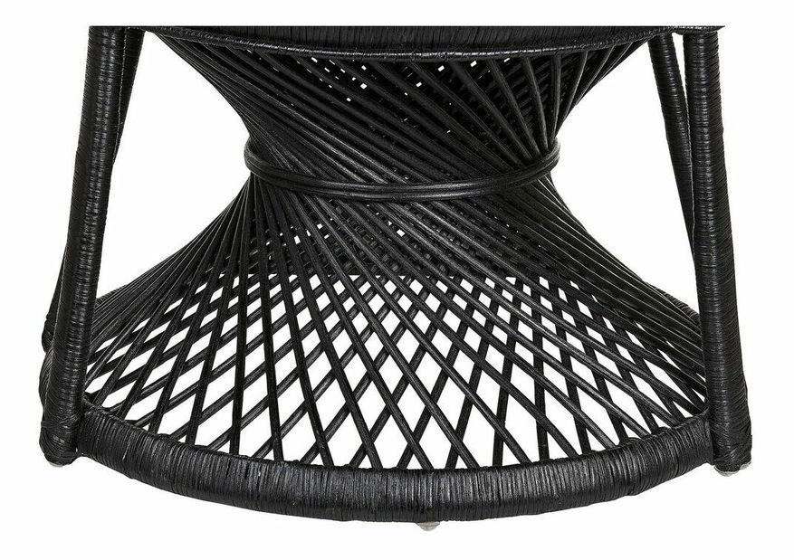 Zahradní křeslo Elixane (černá)