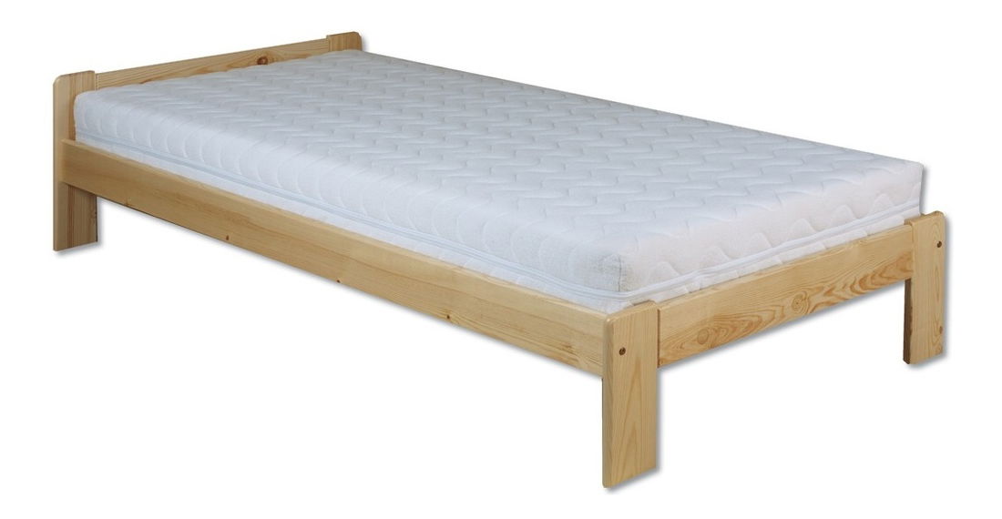 Jednolůžková postel 90 cm LK 123 (masiv)