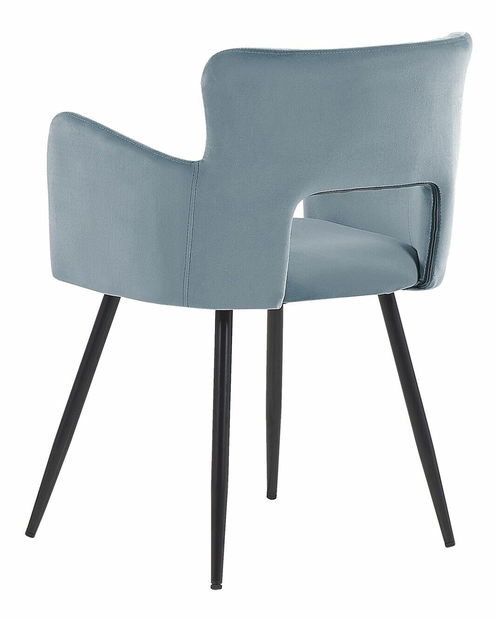  Set 2 ks jídelních židlí Shelba (světlomodrá)