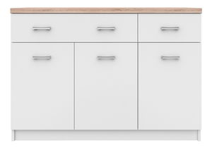 Komoda Tianna 3d2s (bílá)