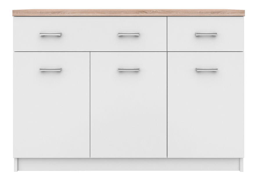 Komoda Tianna 3d2s (bílá)