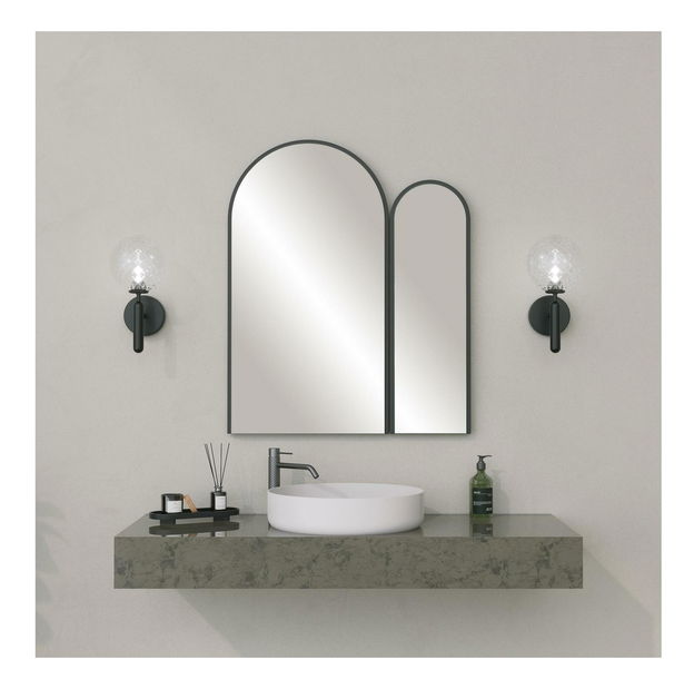 Koupelnová skříňka Talabe 2 (černá)