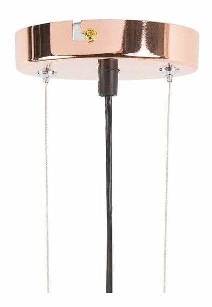 Závěsné svítidlo Ornza (měděná)