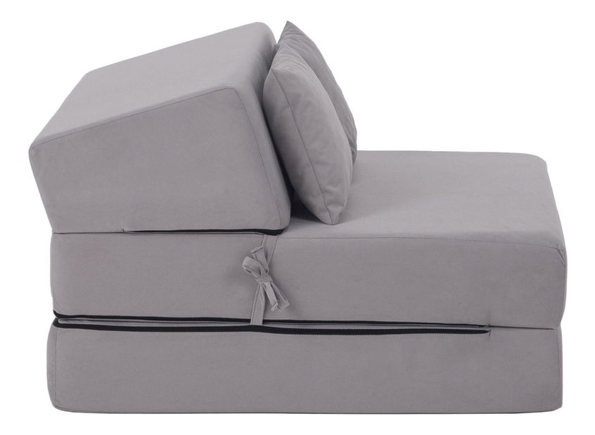 Rozkládací křeslo Plantearan (světle šedá)