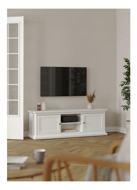 TV stolek + skříňka Phung 77810 (bílá)