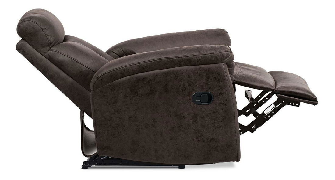 Polohovací křeslo Torturas (hnědá)