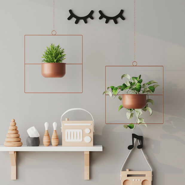 Dekorativní hrnec Panjabi (měděná)