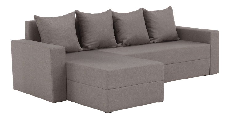 Rohová sedací souprava Thordis (capuccino)