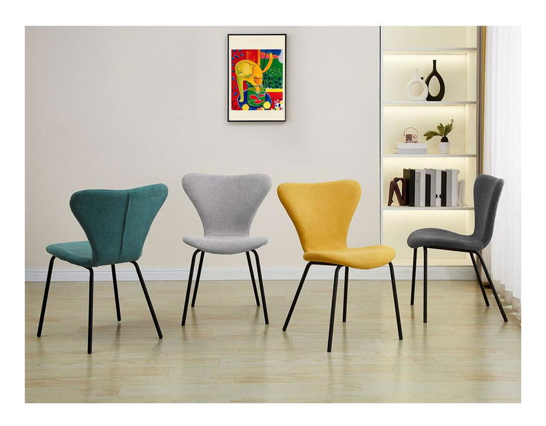 Jídelní židle Calderon (šedá)