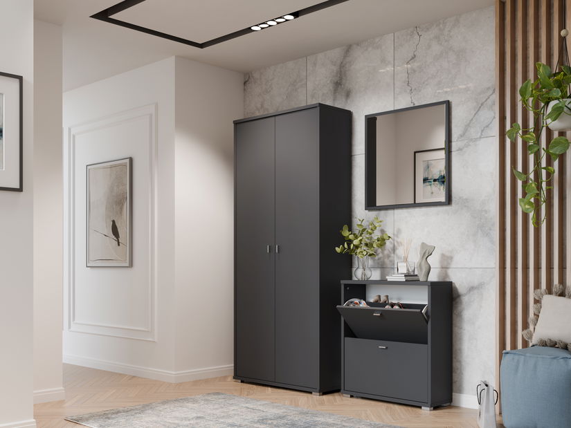 Botník Attical A2 (grafit)