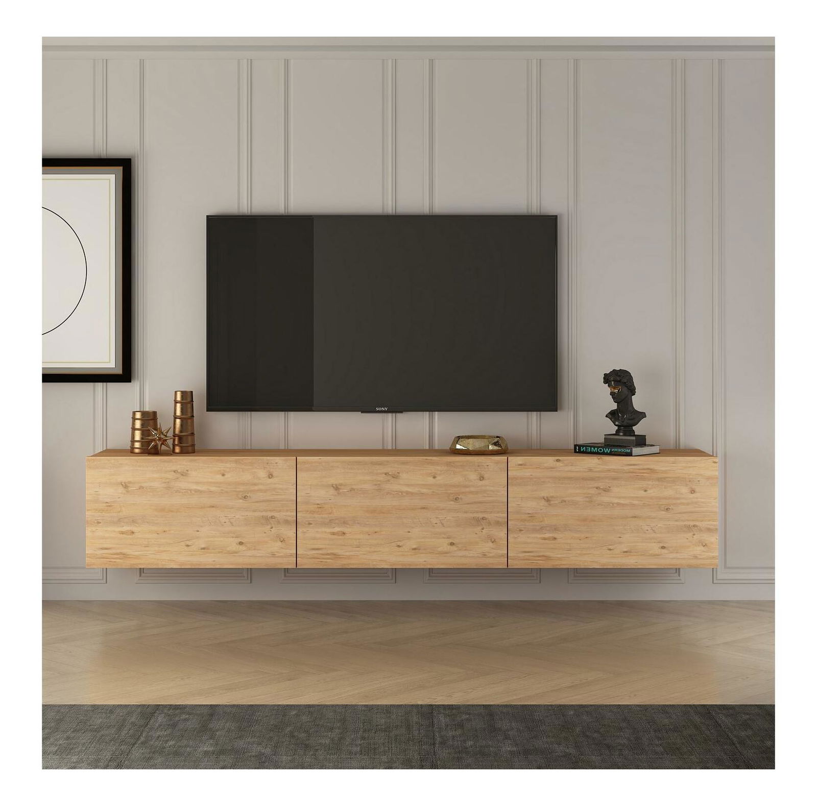 TV stolek/skříňka Westham (borovice atlantická)