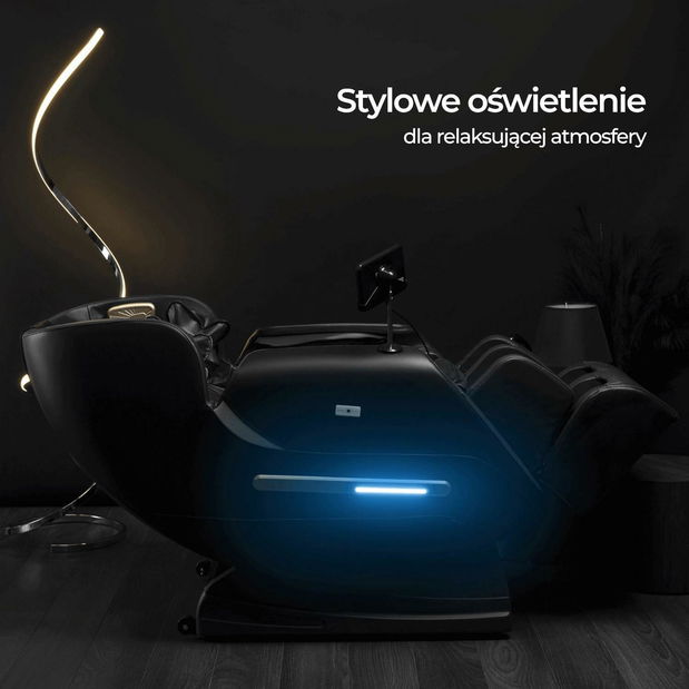 Masážní křeslo Visita Max (černá)