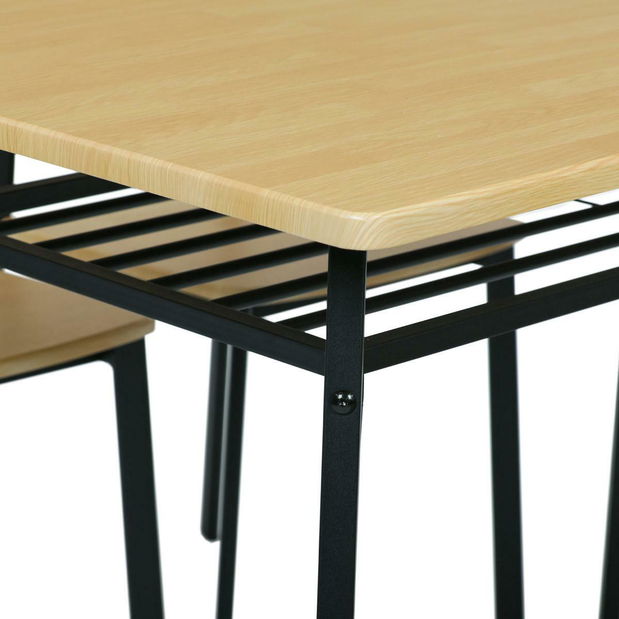 Jídelní set Aeroplano (dub divoký) (pro 4 osoby)