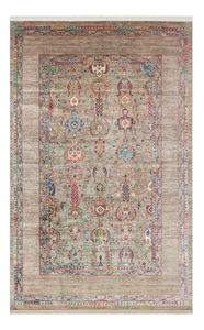 Koberec 80 x 150 cm Atik 6 (černá + bílá)