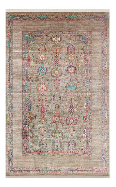 Koberec 80 x 150 cm Atik 6 (černá + bílá)