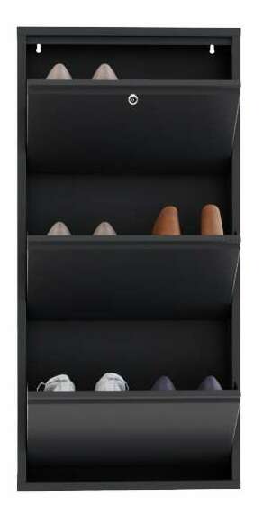 Botník Locki (černá + antracit)