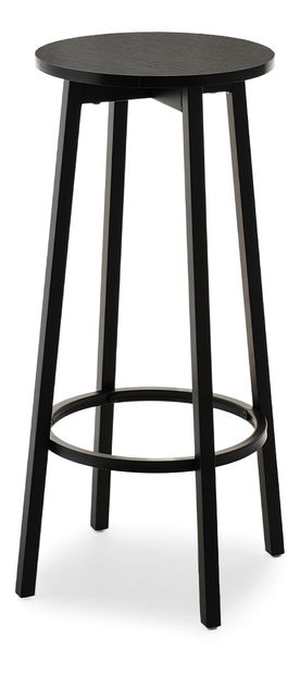 Barová židle Boredom (černá)