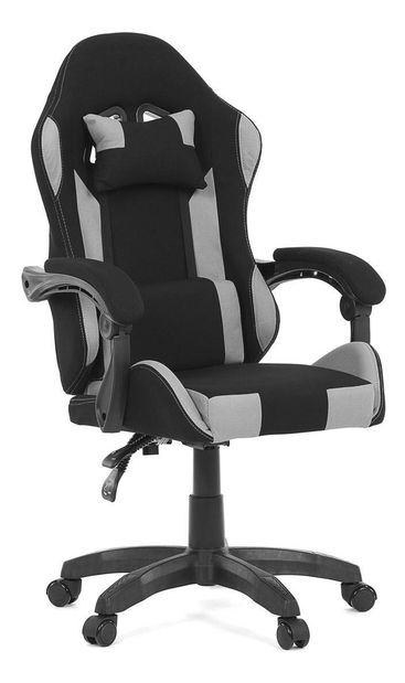 Herní křeslo Kvantirasa (černá + šedá)