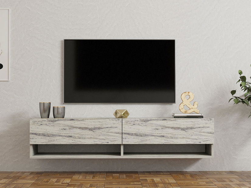 TV stolek/skříňka Agro (mramor frézie)