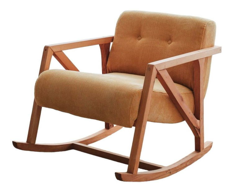 Houpací křeslo Nena (žlutá)