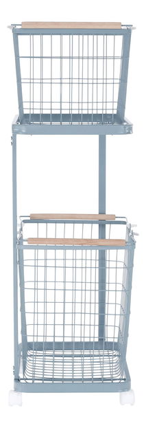 Koš na prádlo Harmas (šedomodrá)