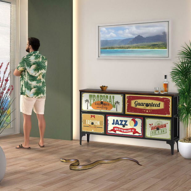 Komoda Alharacas 1 (černá)