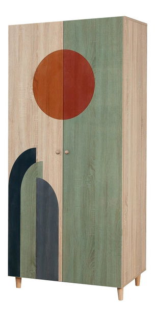 Šatní skříň Lydie 972 (dub sonoma)