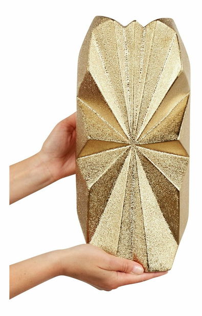 Váza 37 cm Alel (zlatá)