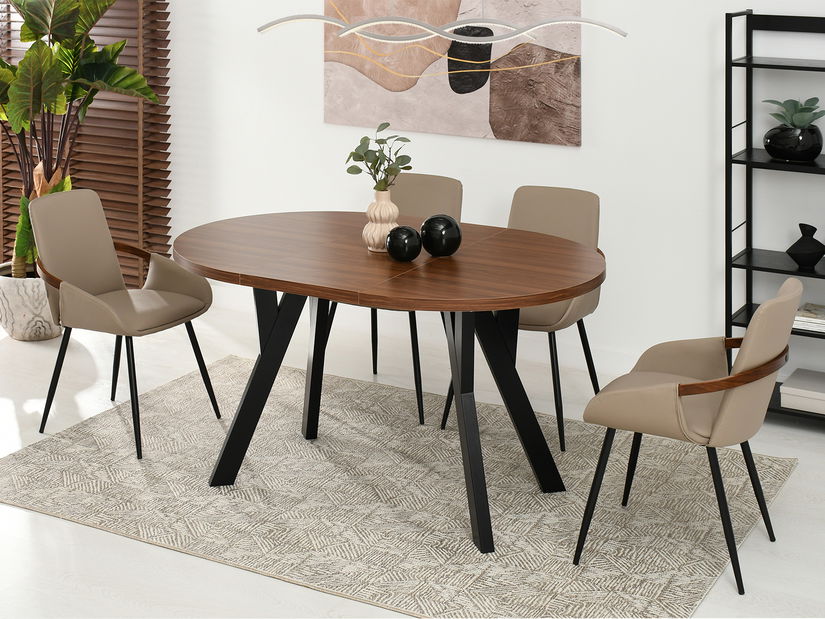 Jídelní stůl Bulgaria (ořech + buk)