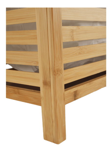 Koš na prádlo Menko (přírodní bambus)