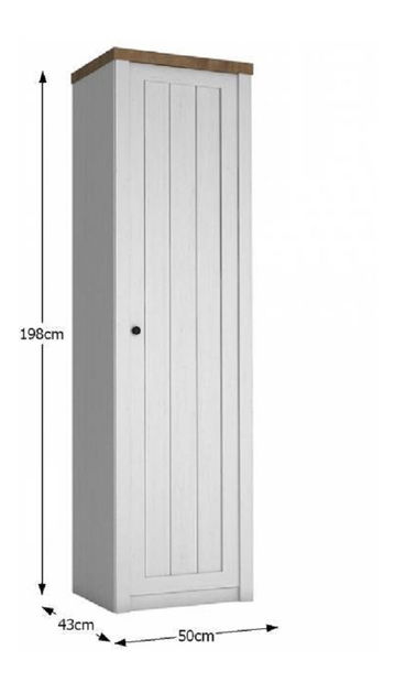 Policová skříň Provense S1D