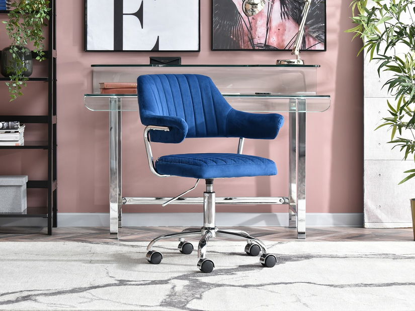 Židle Merylyn (námořnická + chromová)