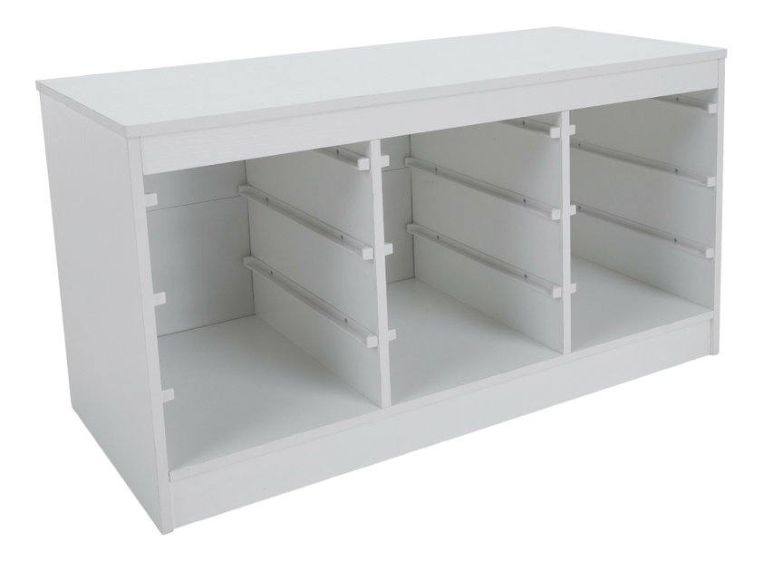 Organizér s úložnými boxy Trima (bílá)