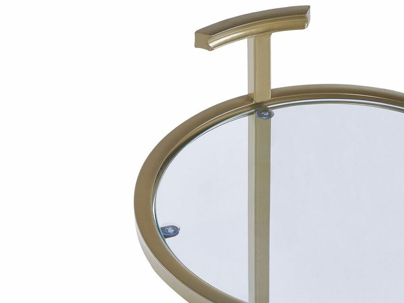 Příruční stolek Sydel (zlatá)