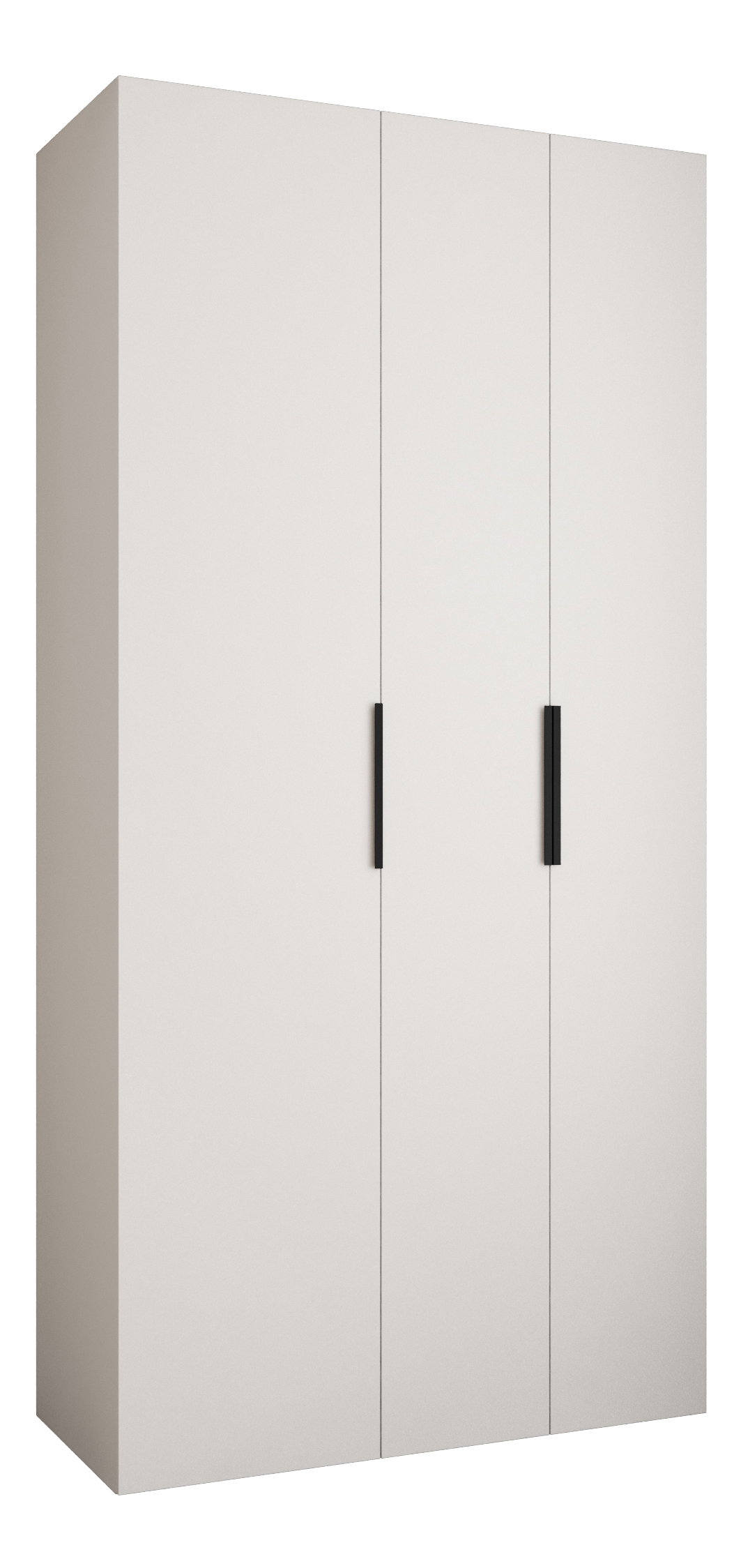 Šatní skříň 120 cm Carmela 40-4 (bílá + černá)