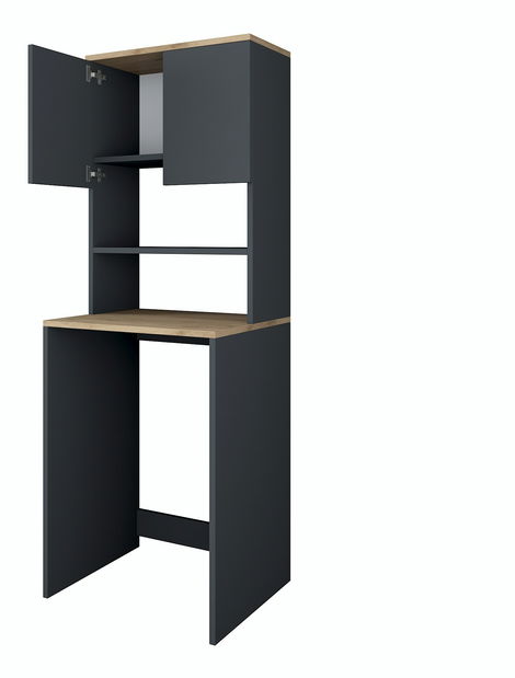 Koupelnová skříňka Karoline 101 (Ořech + Antracit)